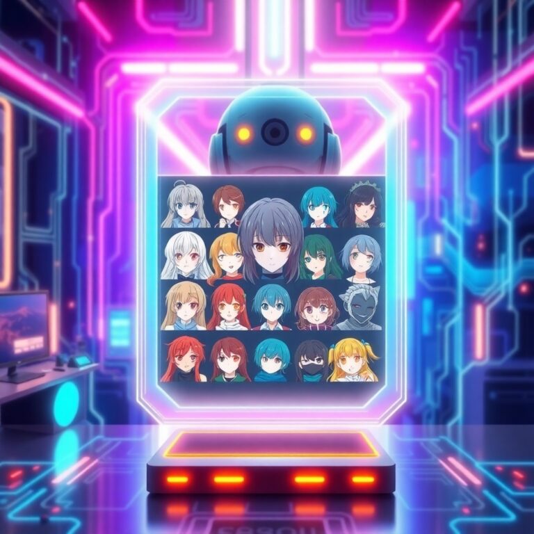 AI Anime Character Art Generator