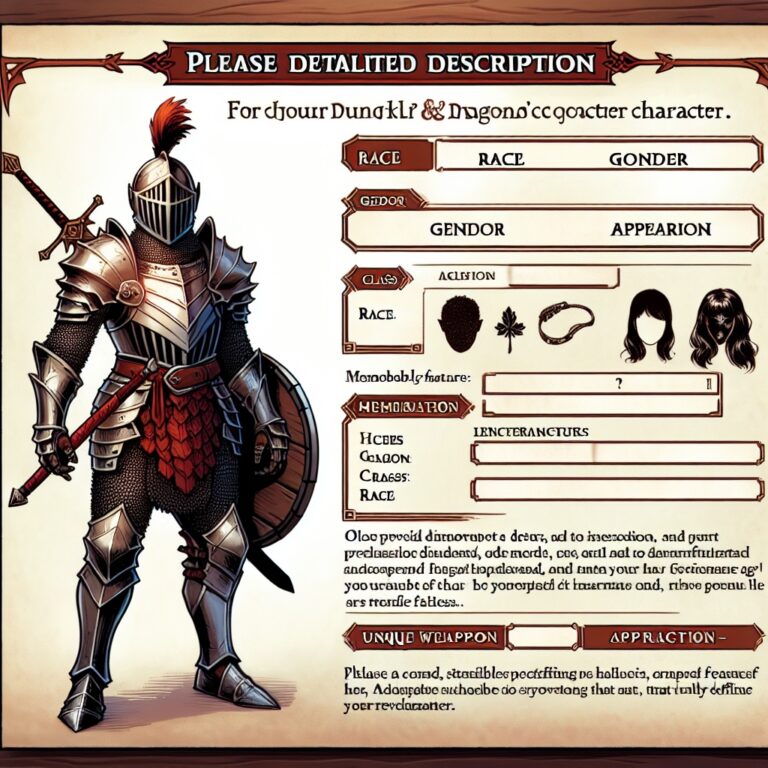 AI Dnd Art Generator