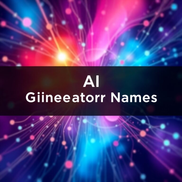 AI Image Generator Names