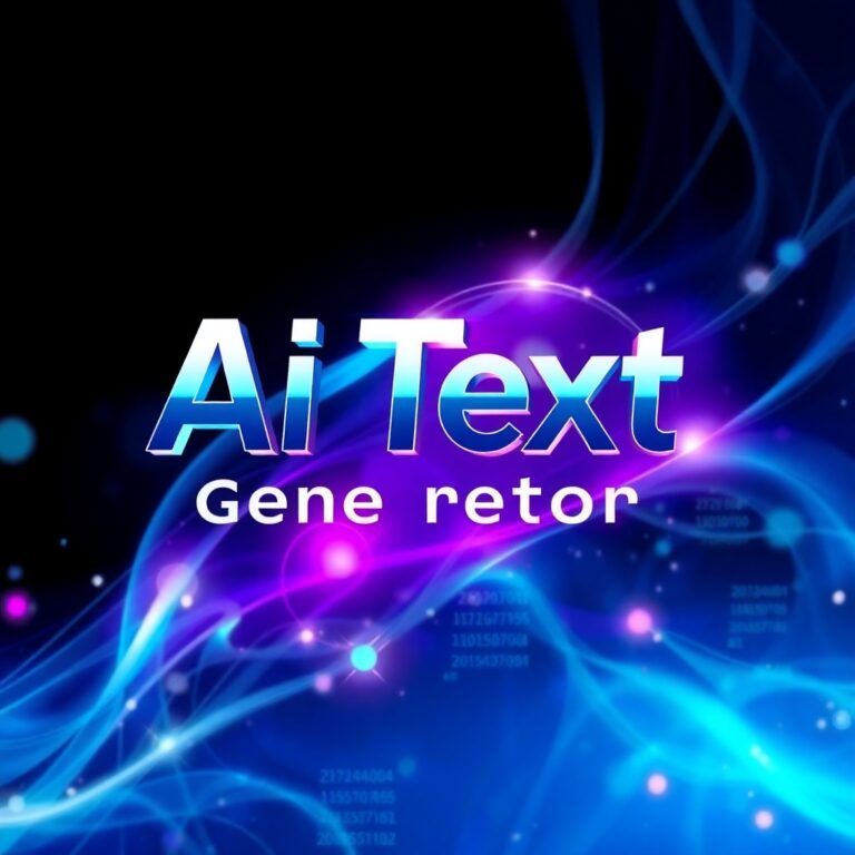 AI Text Design Generator