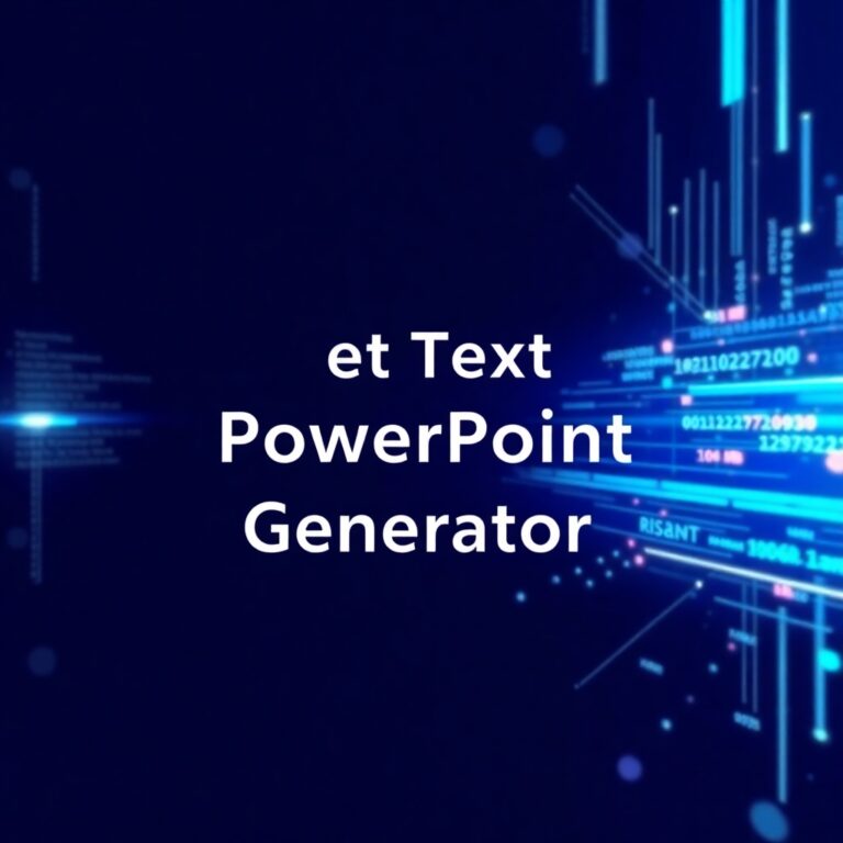 AI Text To Powerpoint Generator