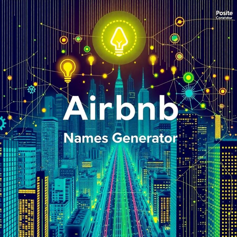Airbnb Business Name Generator