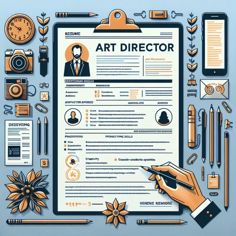 Art Director Resume Generator