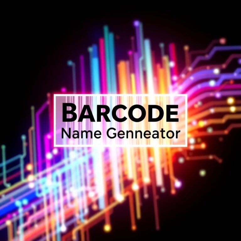 Barcode Name Generator