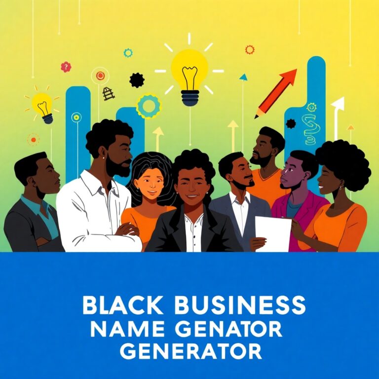 Black Business Name Generator
