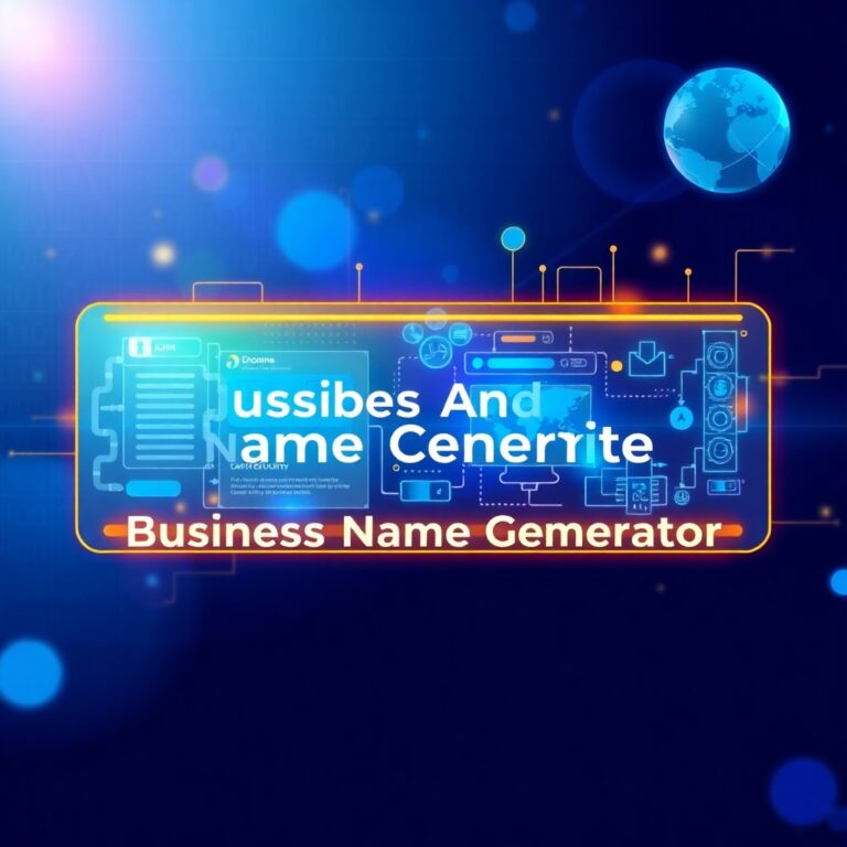 Business Name Generator Domain Checker