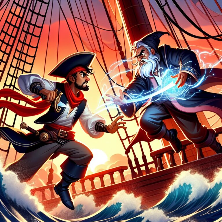 Cartoon Action Scene Generator