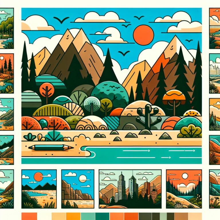 Cartoon Landscape Generator