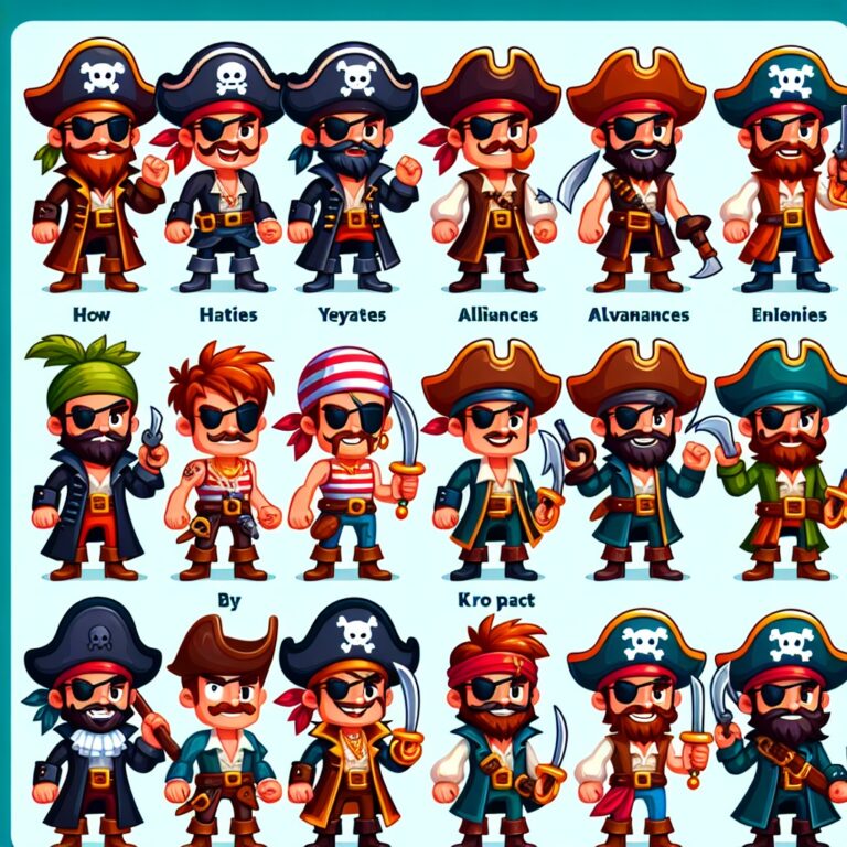 Cartoon Pirate Character Generator
