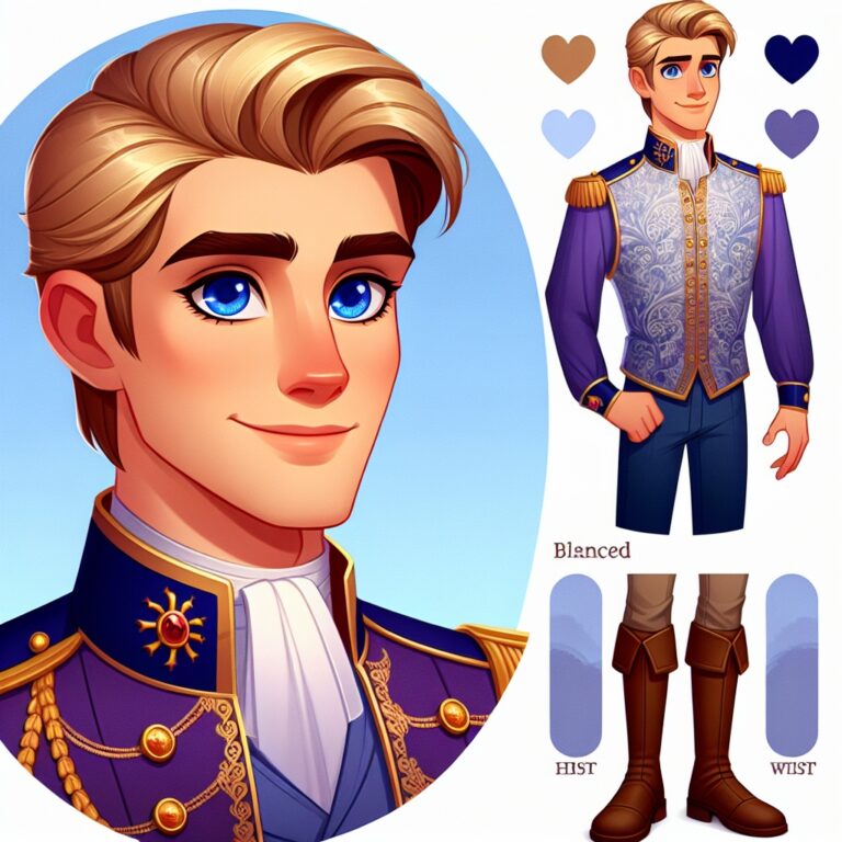 Cartoon Prince Character Generator