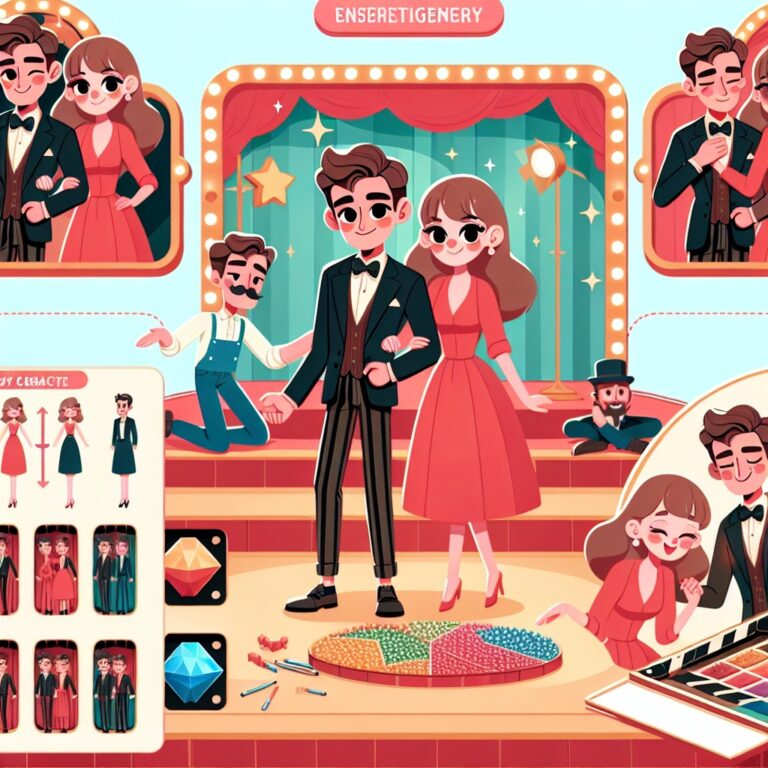 Cartoon Romantic Scene Generator