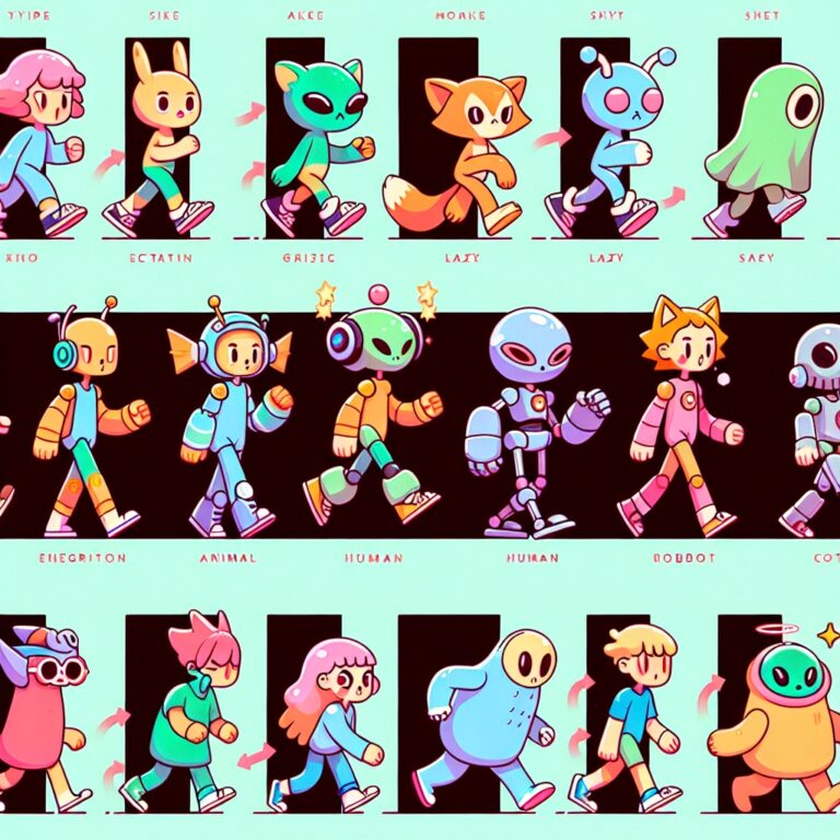 Cartoon Walk Cycle Generator