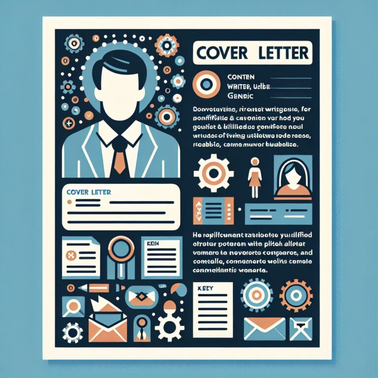 Content Writer Cover Letter Generator