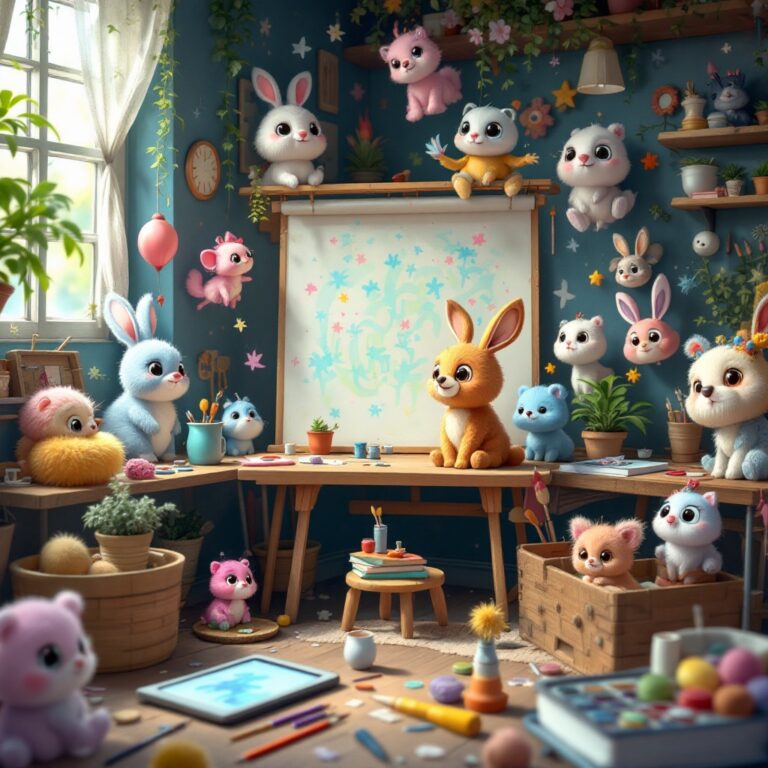 Cute Cartoon Illustration Generator