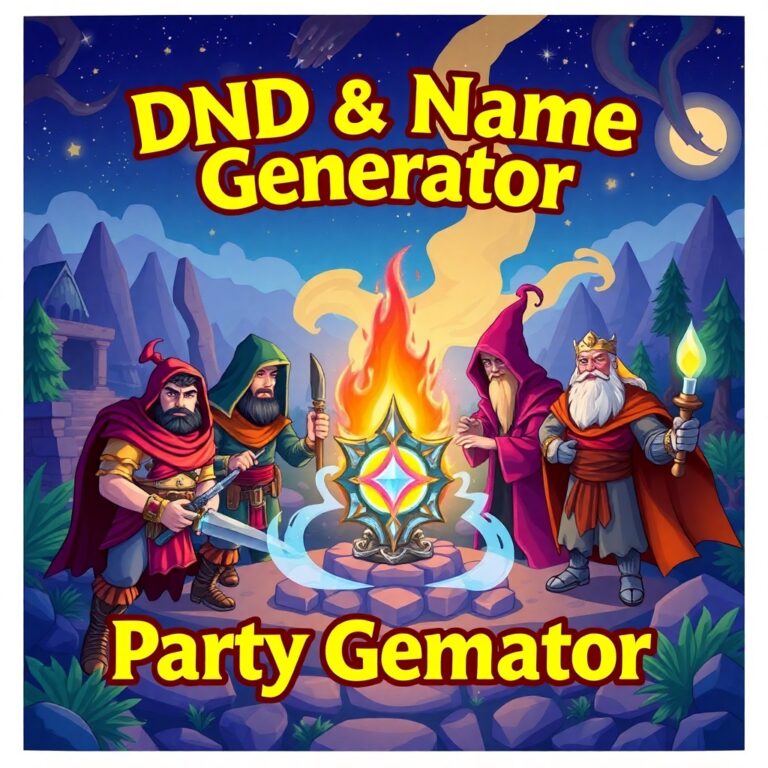 Dnd Party Name Generator
