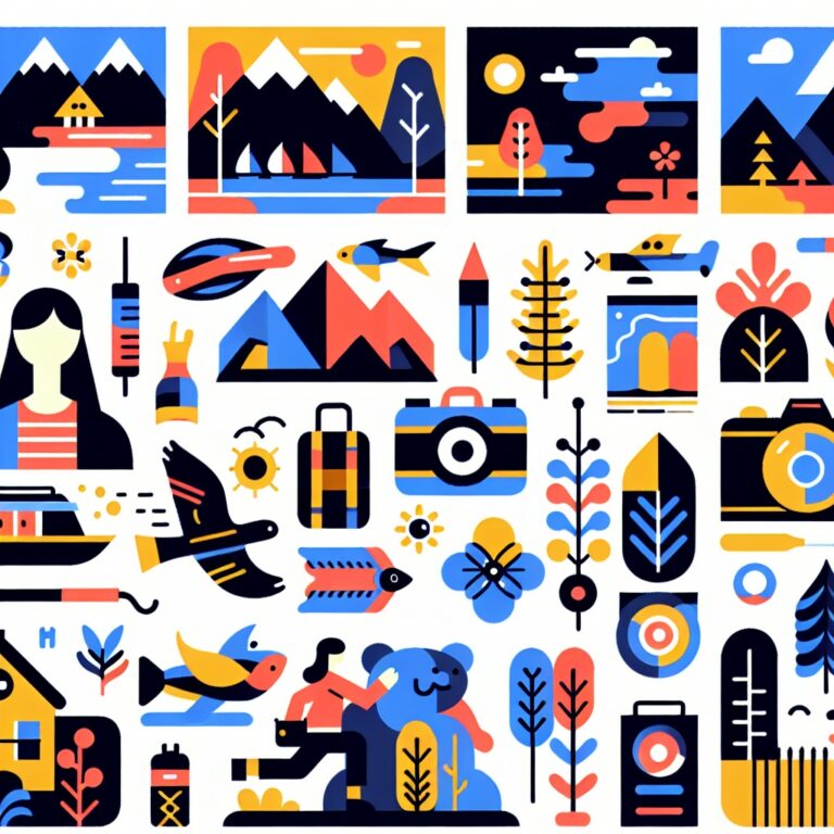 Flat Vector Illustration Generator