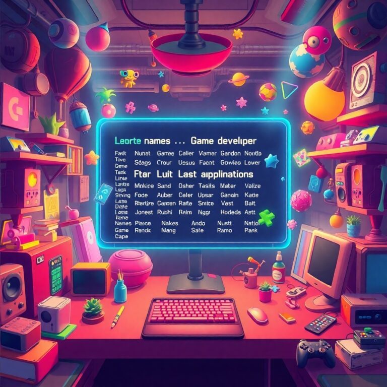 Game Developer Name Generator