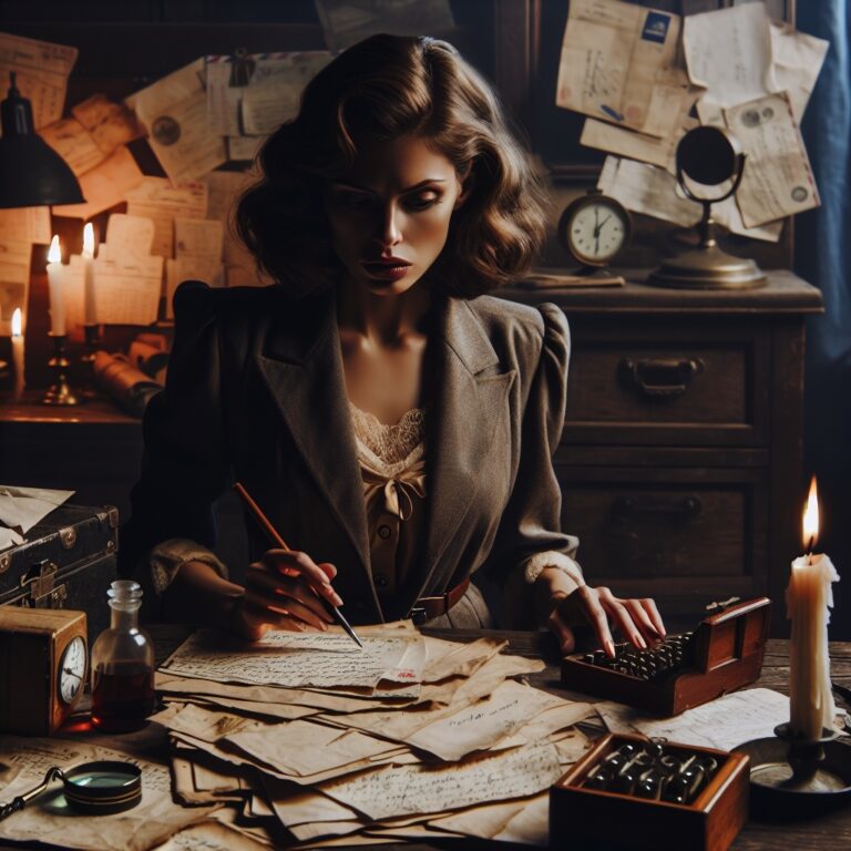 Girl Detective Story Generator