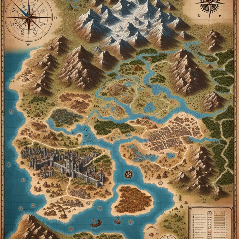 Jungle Map Illustration Generator