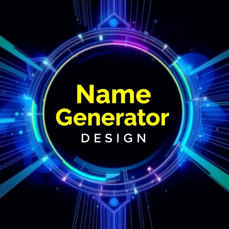 Name Generator Design