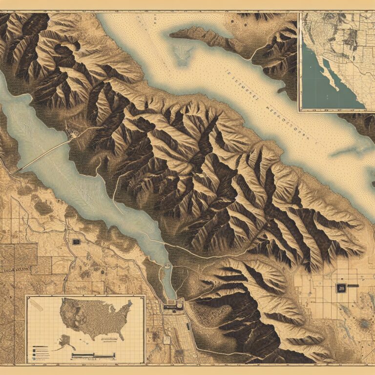National Park Map Illustration Generator