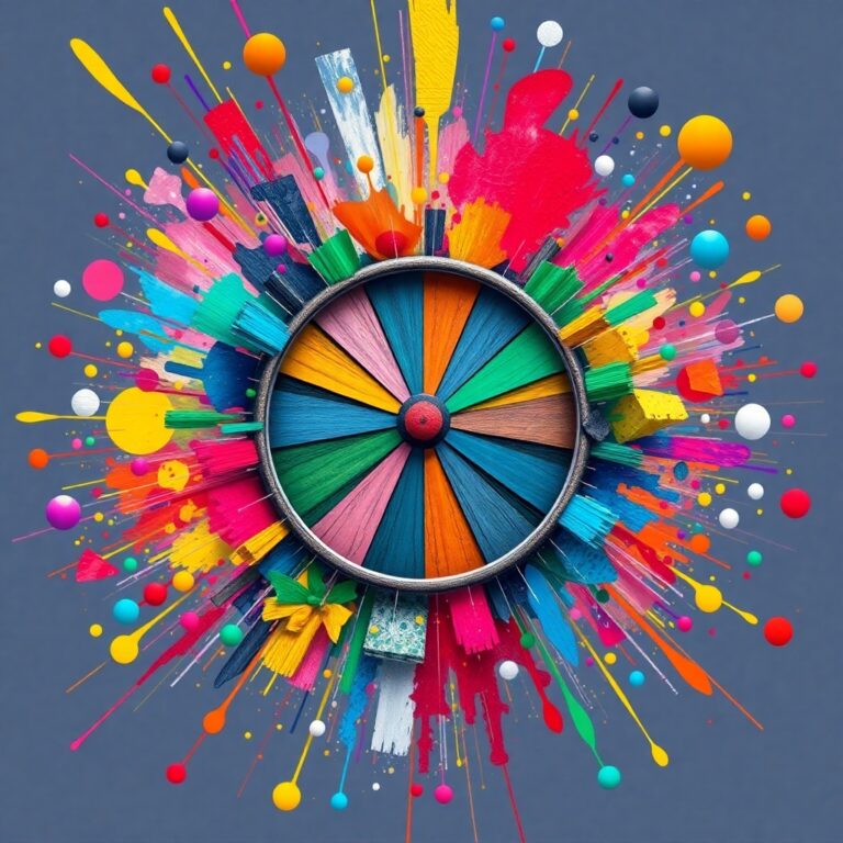Random Art Generator Wheel