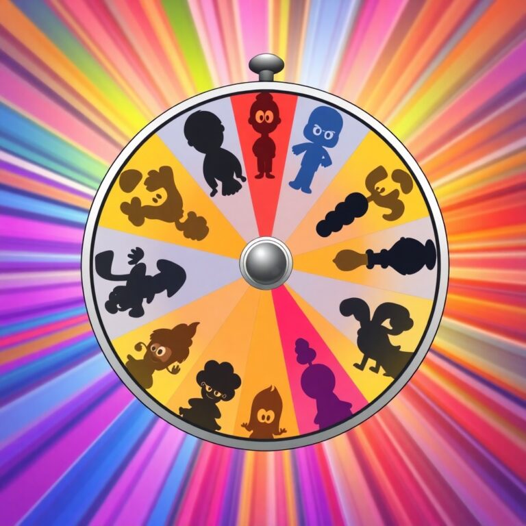 Random Cartoon Character Generator Wheel