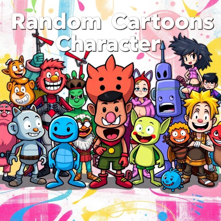 Random Cartoon Characters Generator