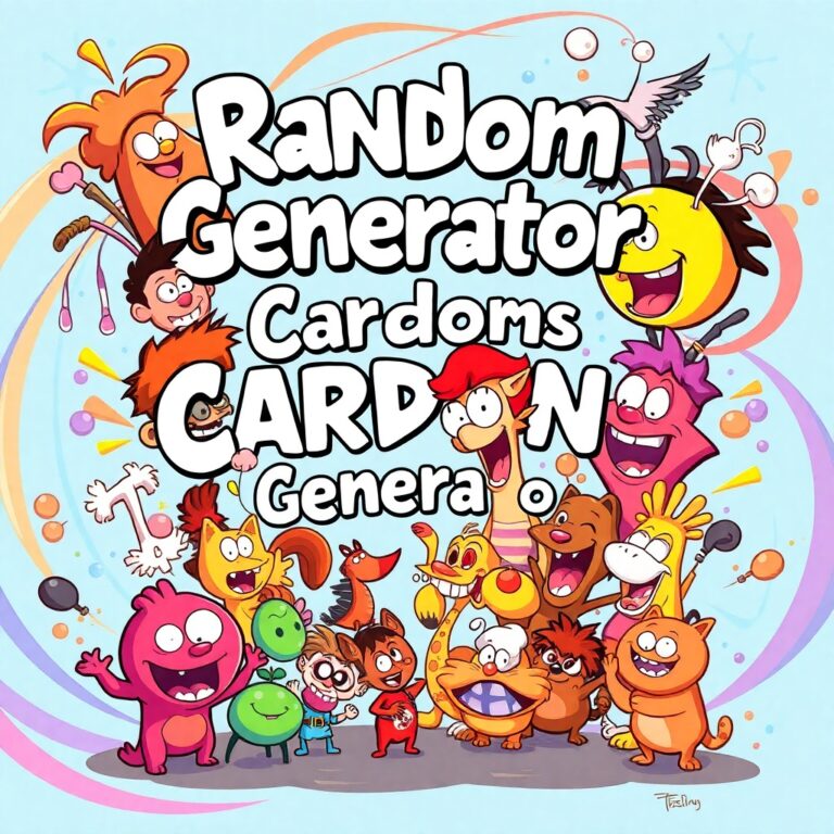 Random Cartoons Generator