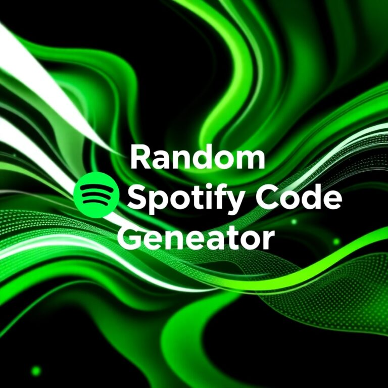 Random Spotify Code Generator
