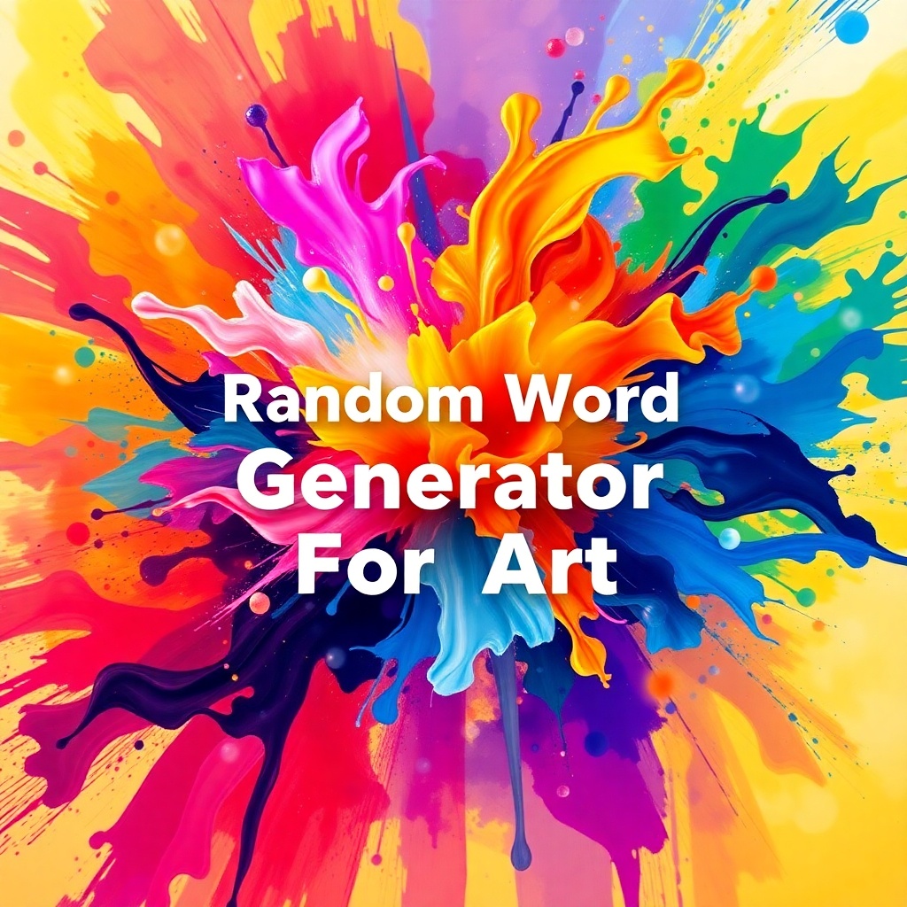Random Word Generator For Art