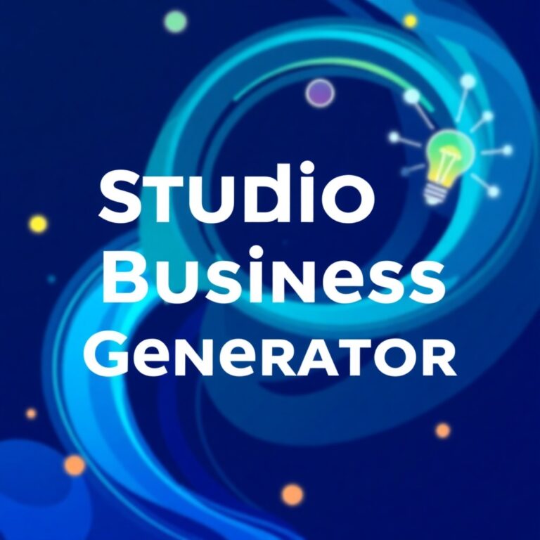 Studio Business Name Generator