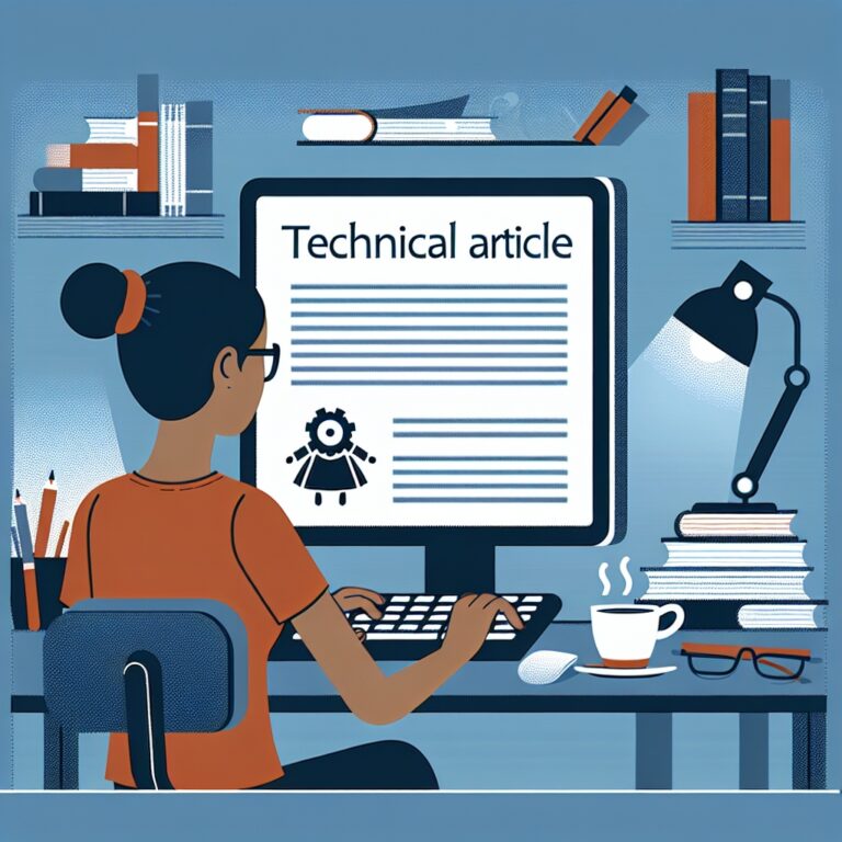 Technical Article Generator