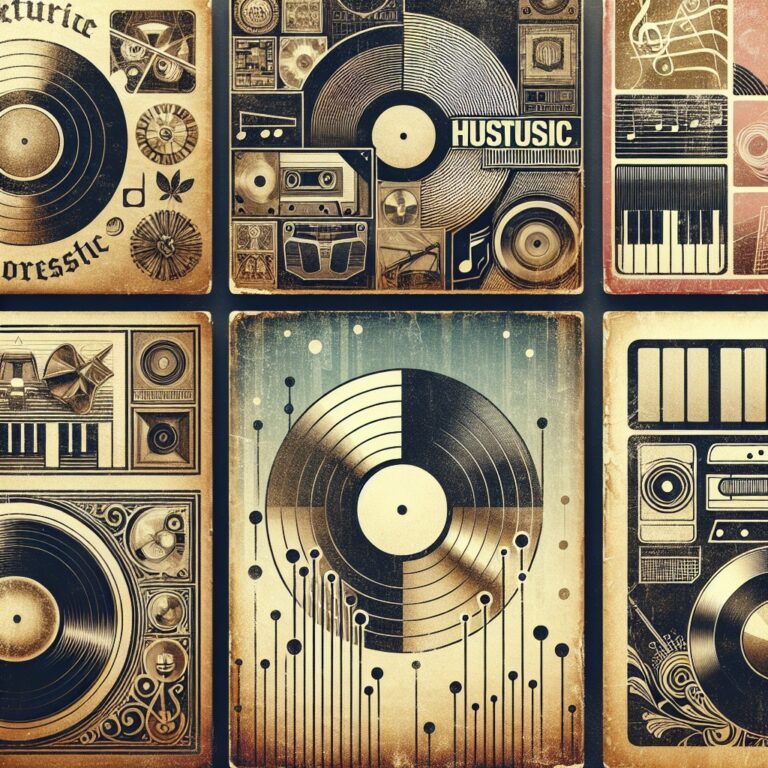 Textured Album Cover Generator